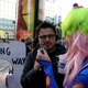 Image for article titled SF iPhone Line is a Friggin Circus (P.S. We're live)